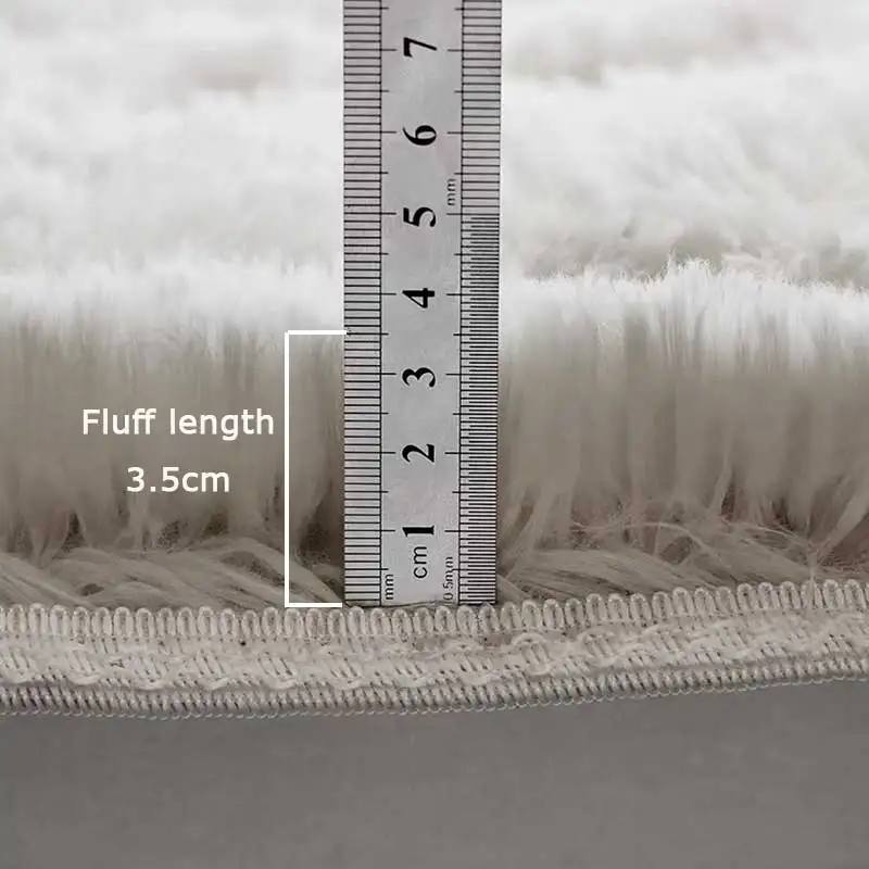 Gray Carpet for Living Room Plush Rug Bed Room Floor Fluffy Mats Anti-slip Home Decor Rugs Soft Velvet Carpets Kids Blanket plush rug decorative carpet plush carpet non slip carpet kids carpet