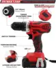 Home Auto Repair Tool Kit with Rolling Tool Box, Mechanic Tool Sets with 21V Max Cordless 3