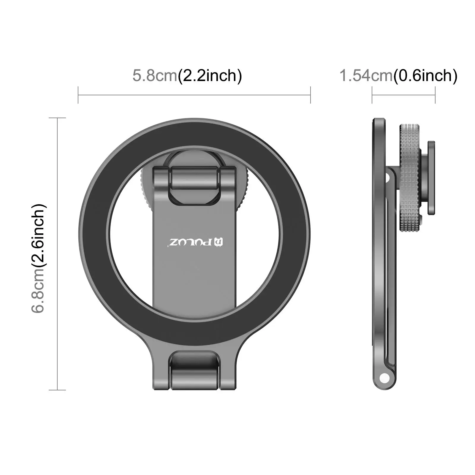 접이식 MagSafe 자석 콜드 슈 온카메라 폰 마운트 아이폰 17 16 15 삼성 및 기타 폰용