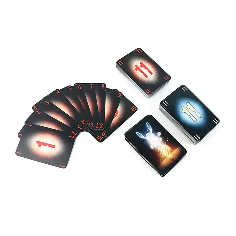 Multiplayer Board Games The Mind English Edition Cards Game Family Reunion Camping Friend Party Collection Kids Toys Gift 5