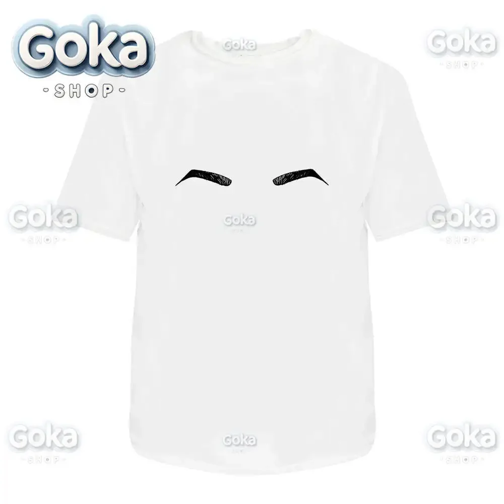 Camisetas con gráficos de cejas para hombre, novedad en camisetas y tops, camisetas de algodón para mujer, camisetas estampadas, ropa Y2K, lindas y divertidas camisetas