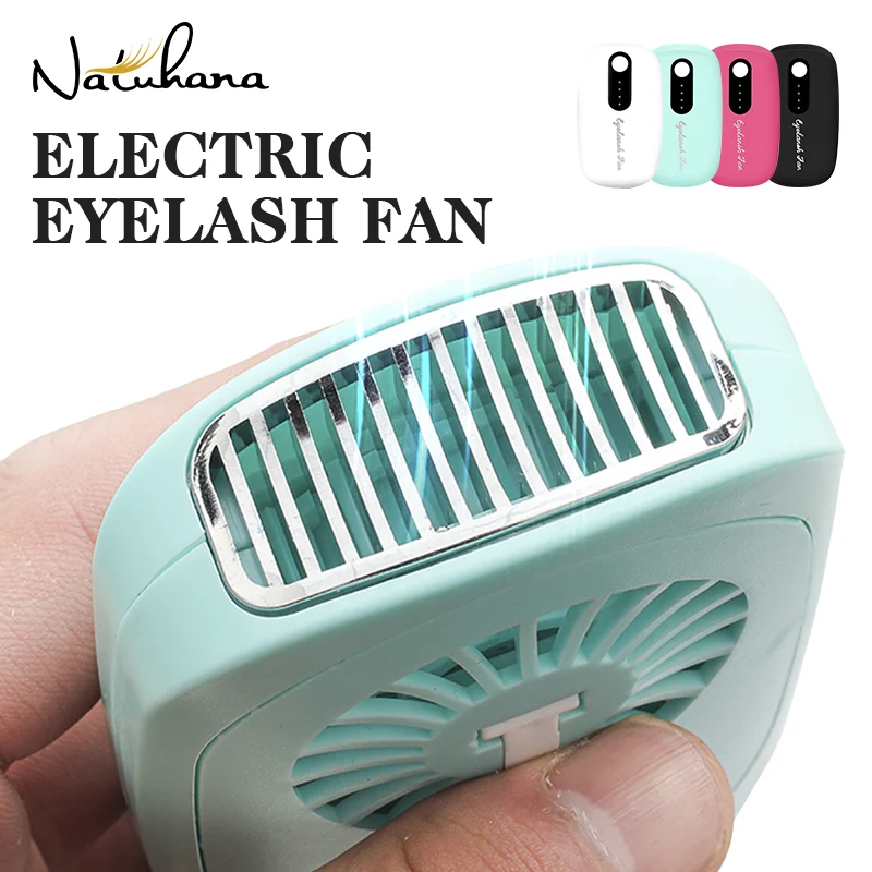 

NATUHANA USB charging Eyelashes Dryer Plant False Lashes bladeless Fan Electricity Consumption Weather Machine Organ Makeup Tool