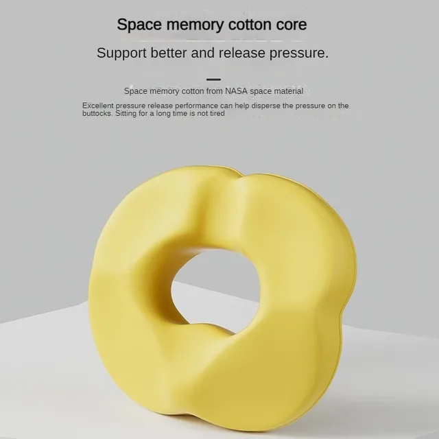 Donut Pillow Hemorrhoid Seat Cushion Tailbone Coccyx Orthopedic Medical Seat Prostate Chair for Memory Foam 4