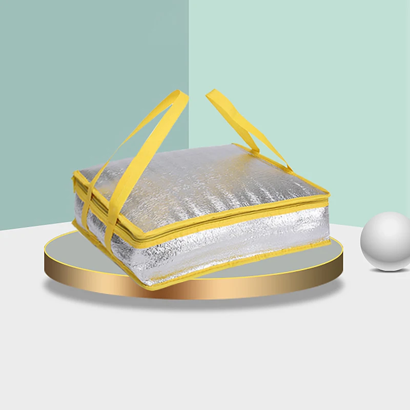 Portable Drink Storage Food Thermal Delivery Carrier Pizza Delivery Bag Cooler Bag Ice Pack Insulation