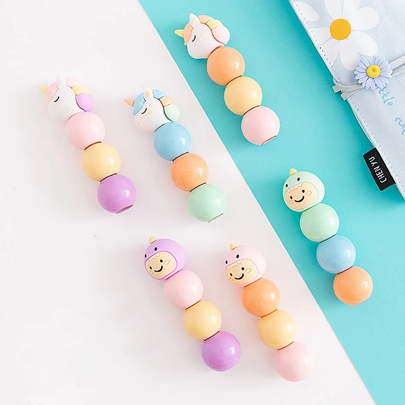 

Creative Cute Cartoon Student Highlighter Marker Color Pocket Pen Mini Marker Pen