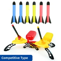 Dueling Outdoor Games for Child Outdoor Toy Rocket Launcher for Kids Stomp p Launch Pad Steam Gift for Boys and Girl Foam Rocket
