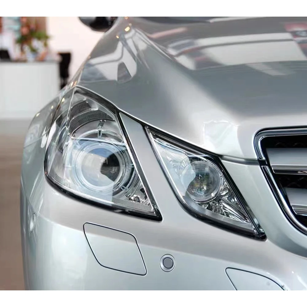 Koplampen Shell Voor Benz W213 E-Klasse E200 E300 E320 2016 2017 2018 2019 2020 Koplamp Transparante Cover Lampenkap Koplamp Shell lens Autokoplamphoezen (Size : Links