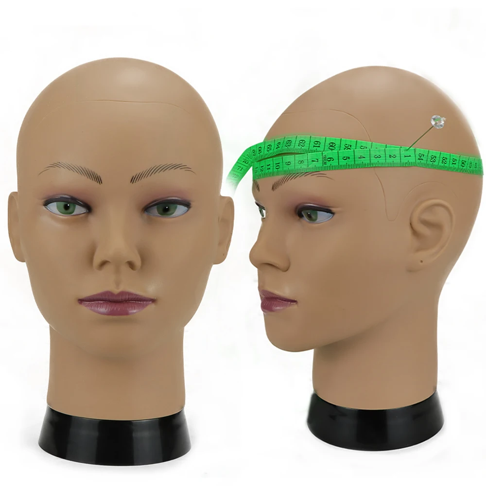 Wig Stand Wig Stand Holder Wig Head Mannequin Wig Storage Stand Mannequin Head Holder Mannequin Head Model Wig Supplies Female Mannequin Head Bald Mannequin Head With Clamp Female Mannequin Head For Wig Making Hat Display Cosmetology Manikin For Makeup Practice