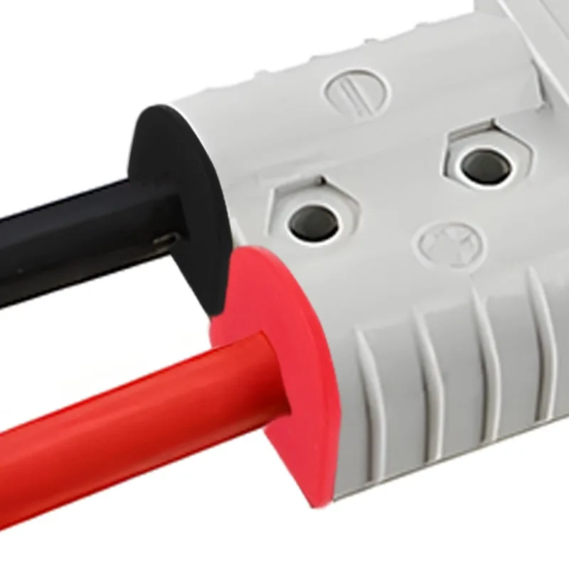 Waterproof Fixing Plug Silicone Dust Plug for Anderson Connector Plugs 50A Cable Kits Red & Black Versatile Applications Parts