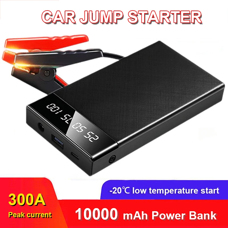 Portable Jump Starter Power Bank – Power Boost Jumpers