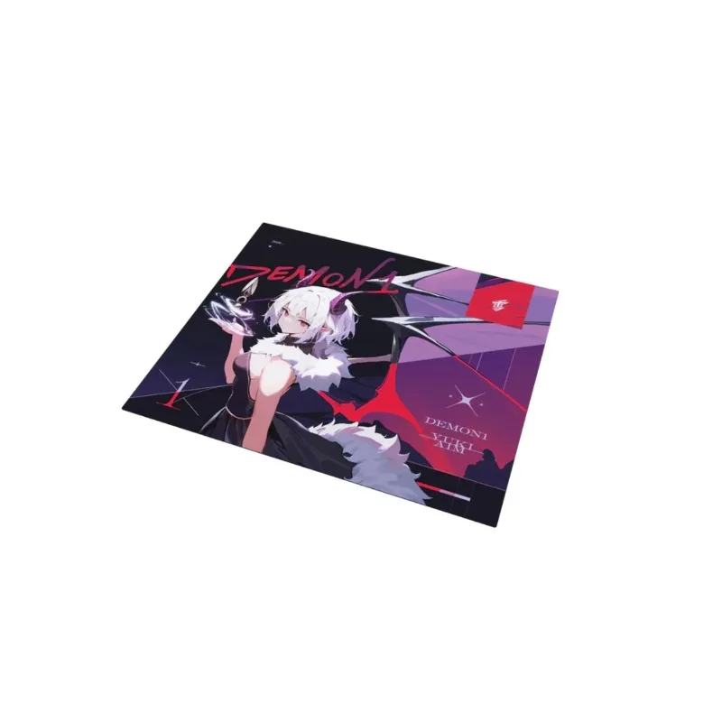 Yuki Aim x Demon1 Glass Mouse Pad Gaming FPS Tempered Glass Copy