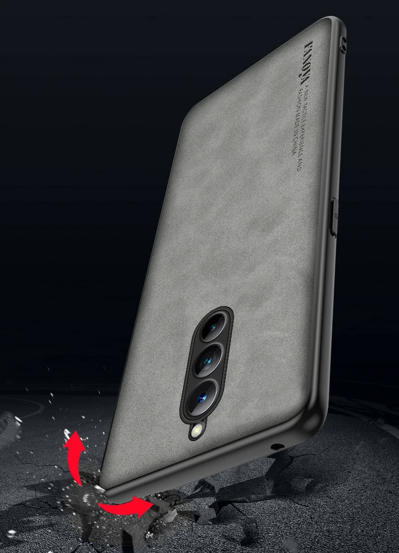 Premium PU Leather Shockproof Case