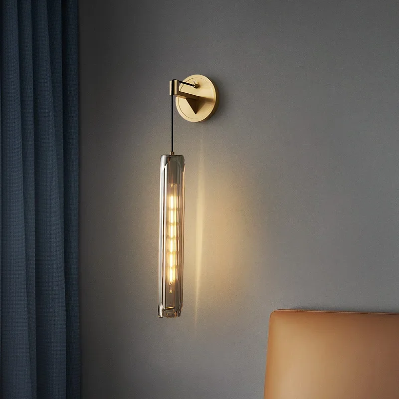 Copper LED Wall Sconce 3