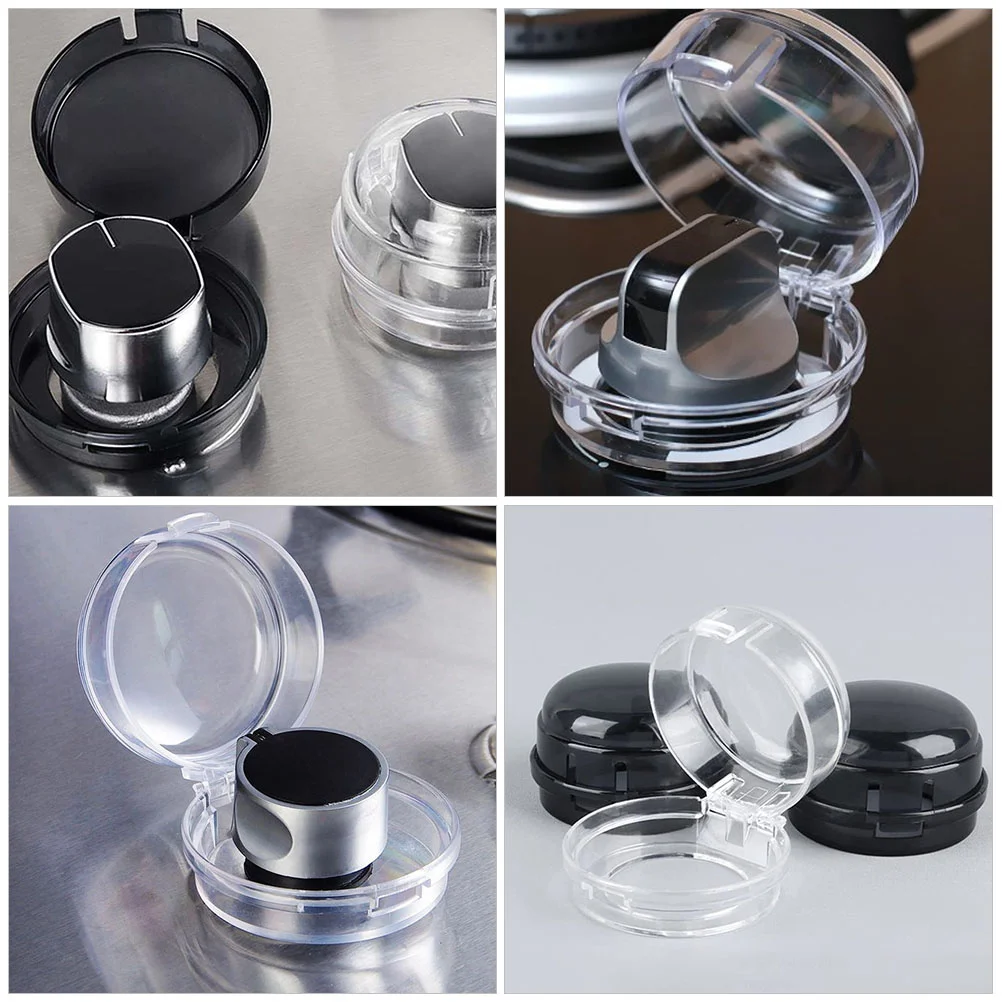 Gas Stove Burner Covers stove protector cover 5 Pcs for Child Safety Oven Childproof Lock Handles