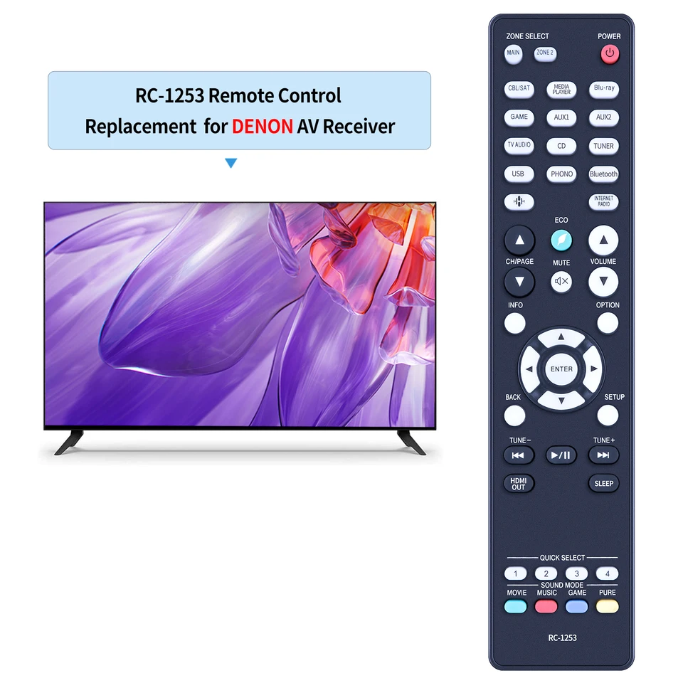 RC-1227 RC-1226 telecomando per Denon Network Audio/Video A RC-1227 RC-1226 telecomando per Denon Network Audio/Video A