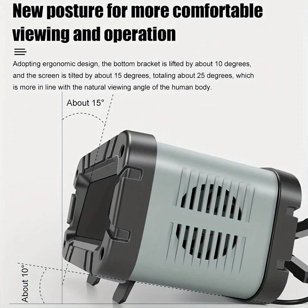 10A/6A/5A Fully Automatic Battery Charger 12V/24V Car Motorcycle Level 7 Charging Pulse Repair for Car Motorcycle AGM GEL WET