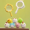 LED Light Up Toys Baby Cute Animals Bath Toy Swimming Water Soft Rubber Float Induction Luminous Duck for Kids Play Funny Gifts 3
