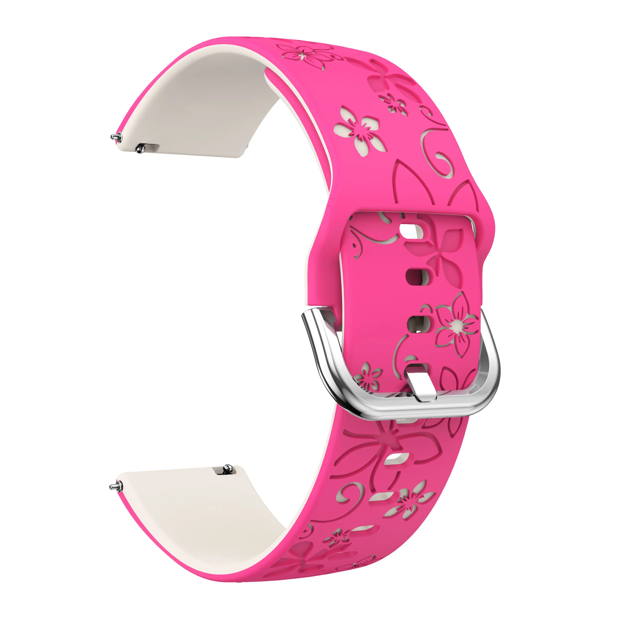 Silicone Replacement Watch Strap - Premium Universal Fit, Multiple Sizes Available