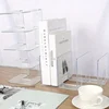 3pcs Clear Bag Storage Divider Closet Finishing Divider Purse Handbag Storage Rack Transparent Book Organizer Stand 4