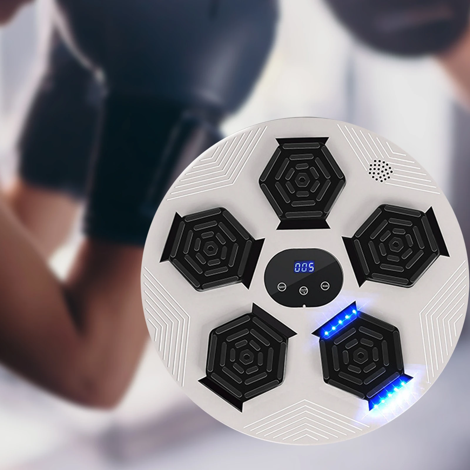 Smart Music Boxing Machine Electronic Bluetooth Punching Pad Sandbag Wall Training Equipments for Fitness Exercise Household