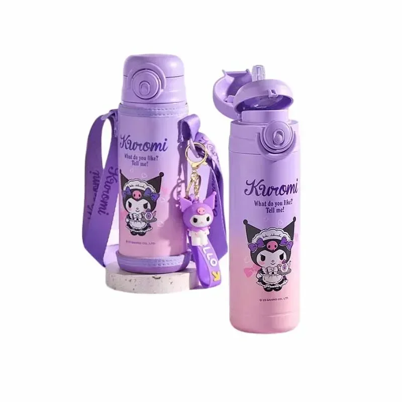 

Sanrioed Kawaii аниме мультфильм серия My melody Cinnamoroll детский термос чашка школьная специальная чашка 316 пищевой чайник