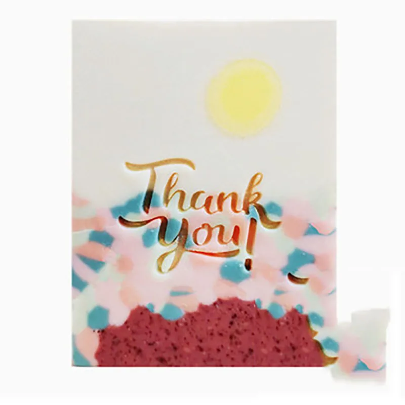 Handmade Resin Soap Stamp, Stamp Chapter Mold, Personalized Custom Made, Acrylic Mini Seal, Thank You Letter Pattern, Gift