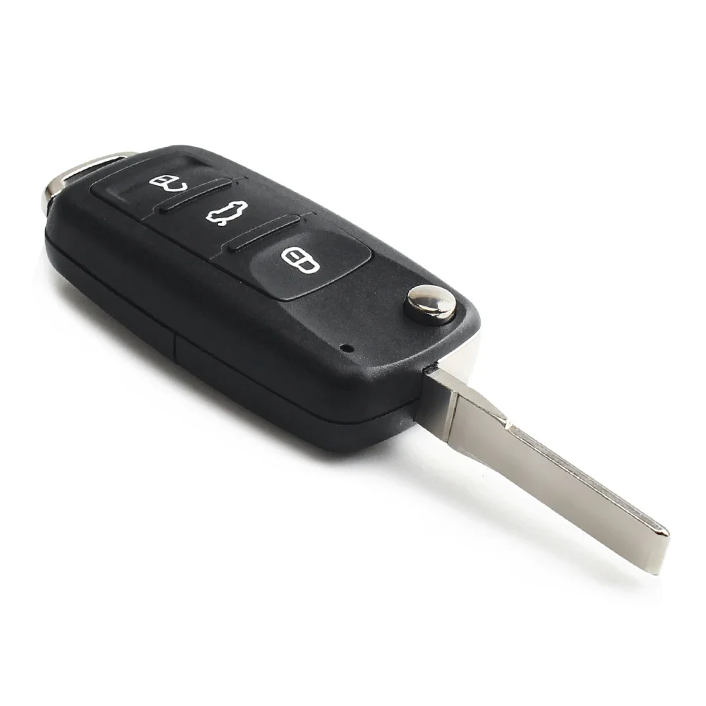 Car Remote Key 3 Button Remote Car Key For VW PASSAT Polo Skoda Seat Polo/Golf/Beetle 1J0959753 DA/AH 1K0959753G 434Mhz 433Mhz ID48 Chip