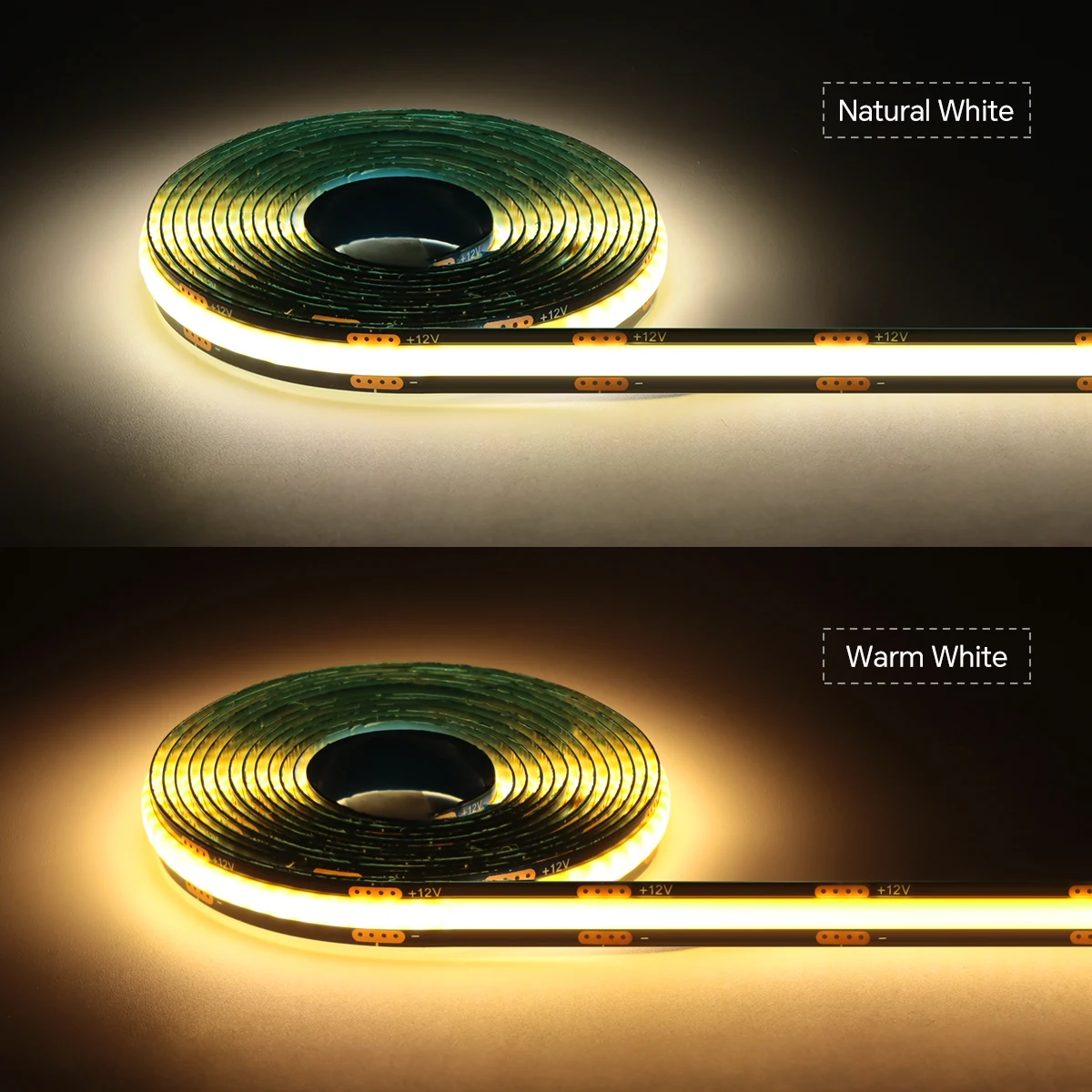 รูปสินค้า โคมไฟผนังอะคูสติกหรี่แสงได้ แถบไฟ COB สีดำ สวิตช์สัมผัส