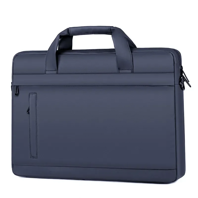 Men Briefcase Bag PU Leather Shoulder Messenger Bags Office Handbags 14 inch Laptop bag leather briefcase