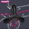PHANXY Penis Cock Ring on for Men Delay Ejaculation Erection Sex Shop Toys for Couple Sextoy Penisring Man Dick Enlarger Rings 1