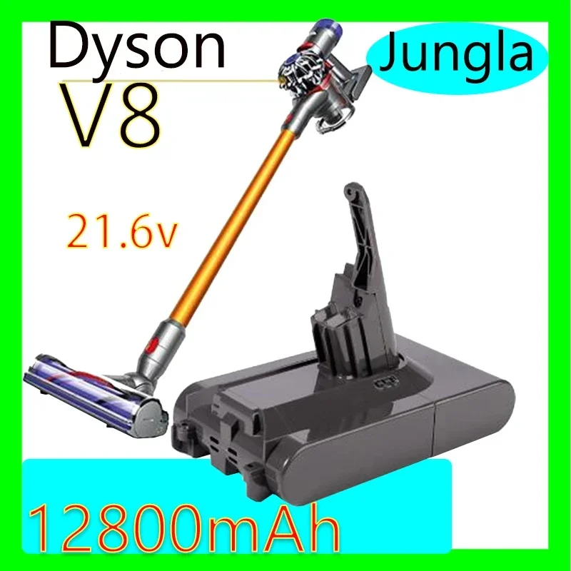 12800mAh-21-6-V-Batterie-F-r-Dyson-V8-Absolute-Flauschigen-Tier-Li-Ion ...