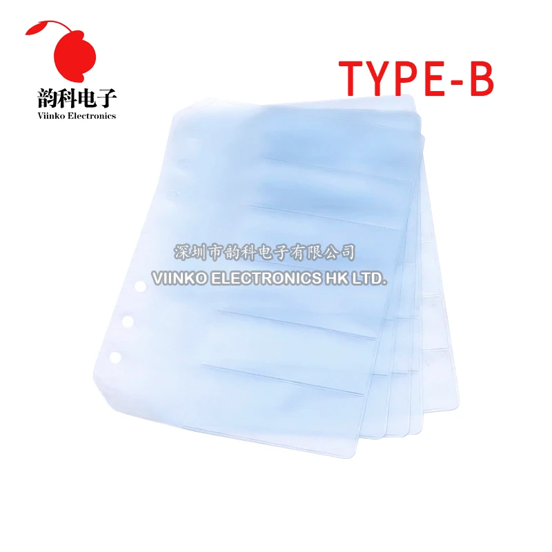 SMD SMT Resistor Capacitor Inductance Electronic Components sample book pages 5pcs,smd resistor,smd chip resistor,smd component sample book