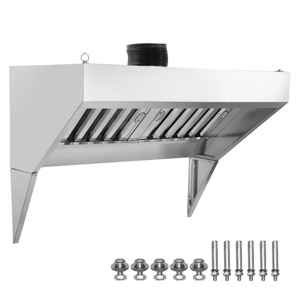 4FT Stainless Steel Commercial Exhaust Hood