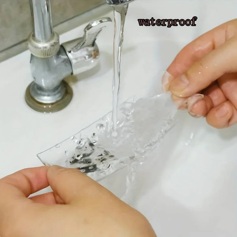 Clear Nanometer Reusable Seamless Tape - Strong, Versatile, and Multi-Purpose for Home, Kitchen, Office, and Car Use