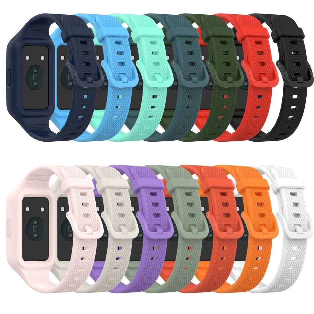 Silicone Sport Wristband with Full Cover Bracelet and Case