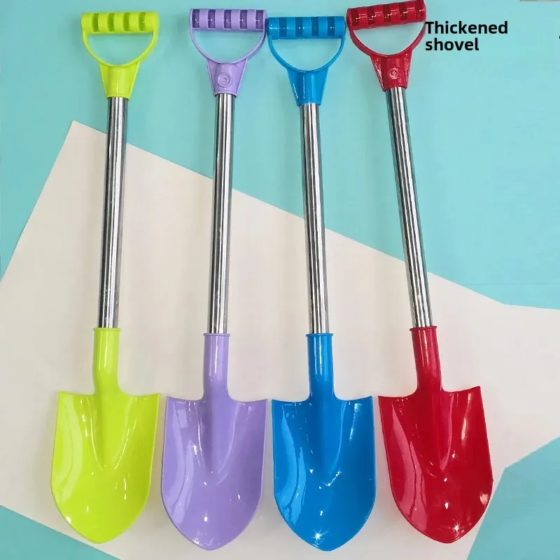 Children's Snow Tool Stainless Steel Shovel Sand Digging Excavation Tool Supermarket Gift Toys Beach Play Sand Shovel