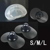2Pcs Silicone Breastfeeding Nipple Protectors Feeding Mother Nipple Shields Protection Cover Soft Milk Feeding Nursing Shield 1