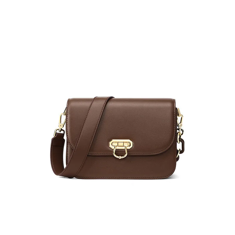 

Jonlily Women Genuine Leather Shoulder Bag Female Retro Square Bag Crossbody Bag Casual Daybag Hangbag Tote Elegant Purse -KG845