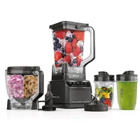 Ninja BR601AMZ Ninja Total Crushing Kitchen System for Smoothie, Frozen, Extract,Chop & Dough,1200 Watt, 72-oz.Full-Size Pitcher 1