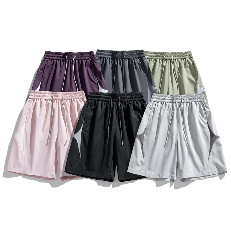 الرجال السراويل سريعة الجافة فضفاضة عارضة السراويل...