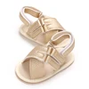 New Summer Baby Shoes High Quality PU Sandals Newborn Boys Fashion Casual Soft Sole Anti slip Walking Shoes 0-18 Months 4