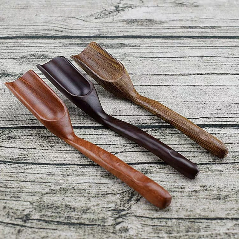Tea Spoons 1*Small Flatware Wooden Salt Spoon Wood Condiments Spoon Handmade Honey Teaspoon Seasoning Sugar Coffee Tea Jam Mustard Ice Crea tea spoons