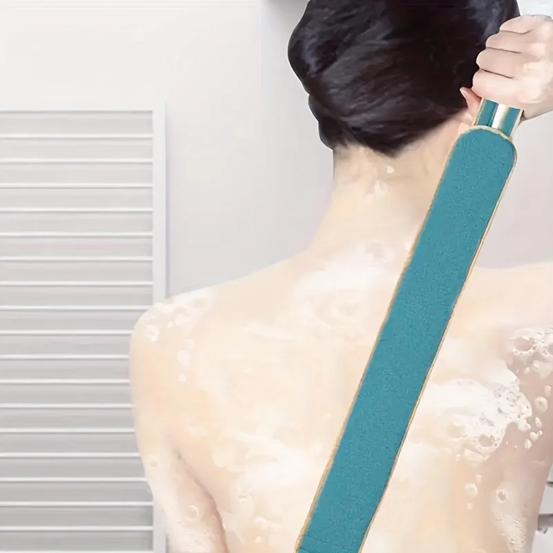 3 pieces of double-sided strong back rub towels, back rubbing strips, decontamination and mud rubbing long bath towels
