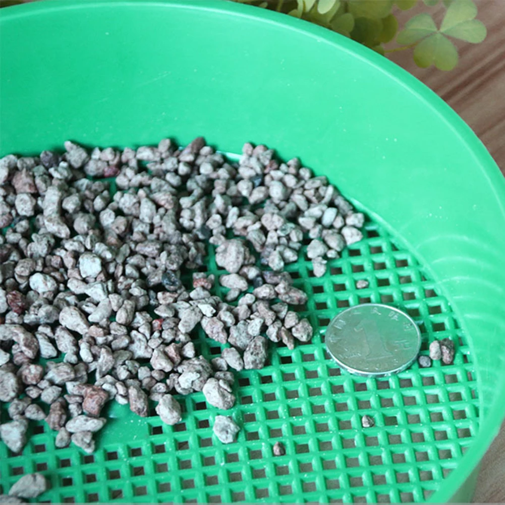 Hight Quality Soil Sieve Net Fine Mesh Gardening Tool Home Planting Plastic Sieve Garden Soil Filter Net Sifter
