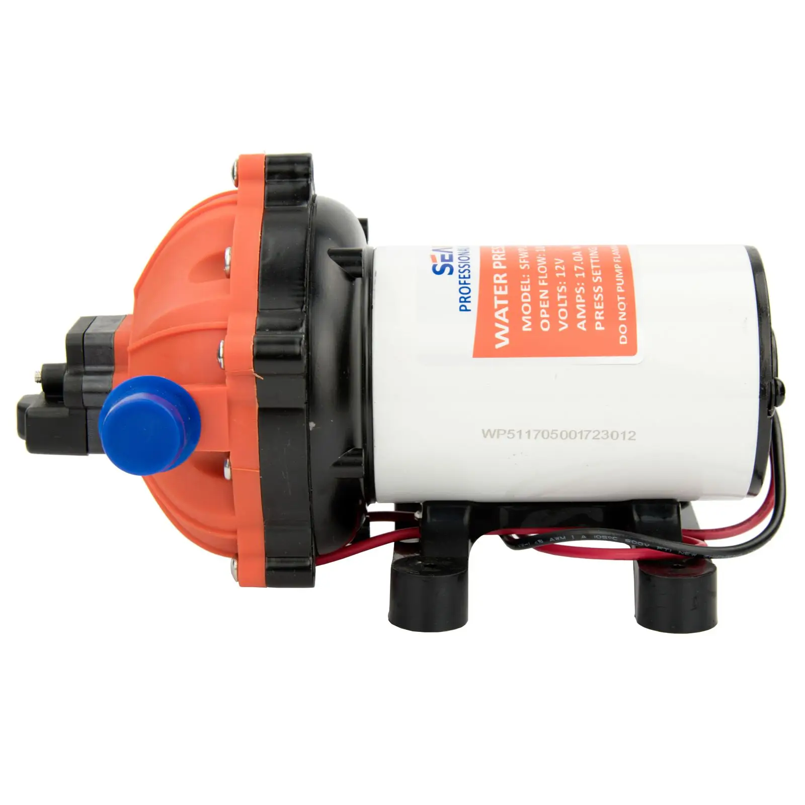 터프 데크 및 앵커 세척용 세척 펌프 키트, DC 12V, 5GPM, 70PSI, 4.8Bar 에 충분한 전력