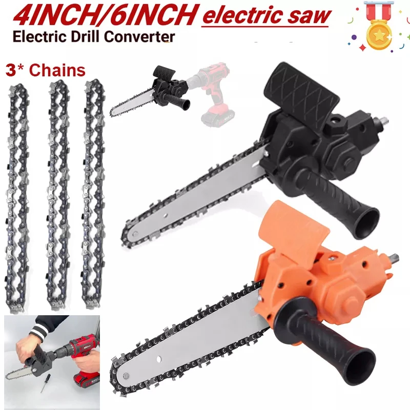 Saw Attachment Electric Drill Chainsaw Accessories Tools Chainsaw