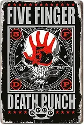 Vintage Retro Metal Tin Sign Music Poster - Fun Wall Decor for Home, Kitchen, Bar, Room, or Garage (Aluminum sign)