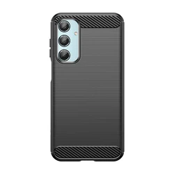 Shock Resistant Protective Phone Case - Soft and Durable Cover for Galaxy M55S (Black)