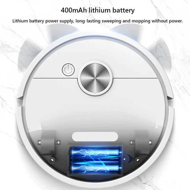 New Fully Automatic Sweeping Robot Sweep Vacuum Cleaner 3 in 1 Vacuum Mop Robot Rechargeable Lazy Person Intelligent Sweeper 3
