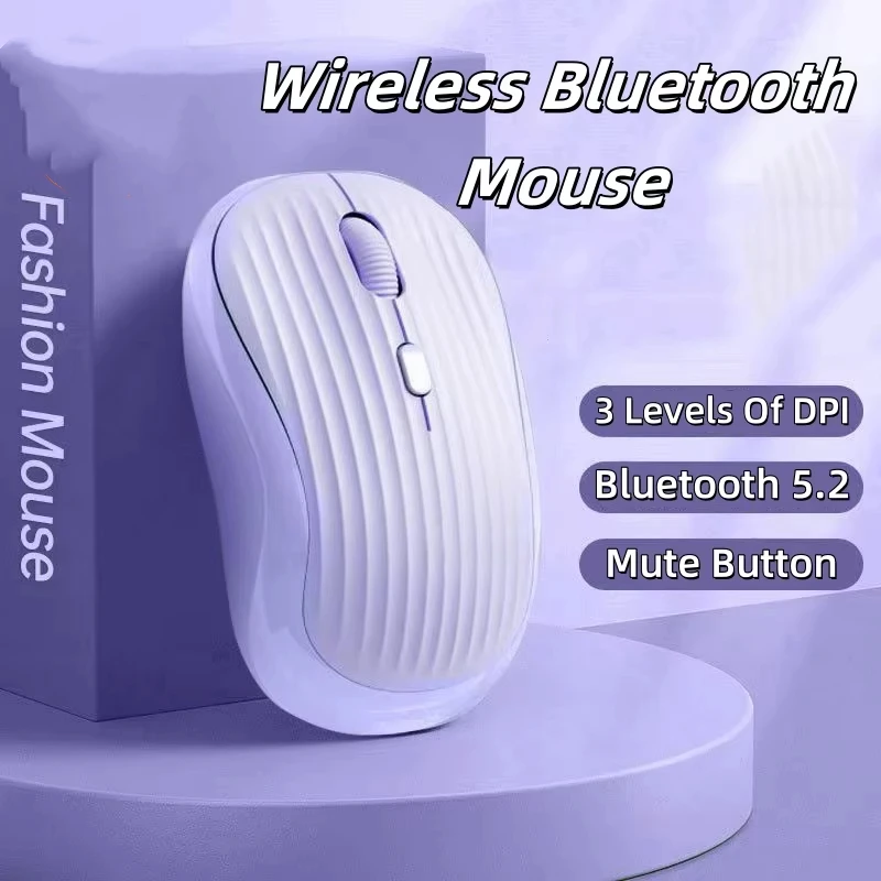 Wireless Silent TYPE-C Charging 2.4G Bluetooth Dual Mode Mouse for IOS Android
